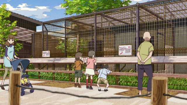 動物園内